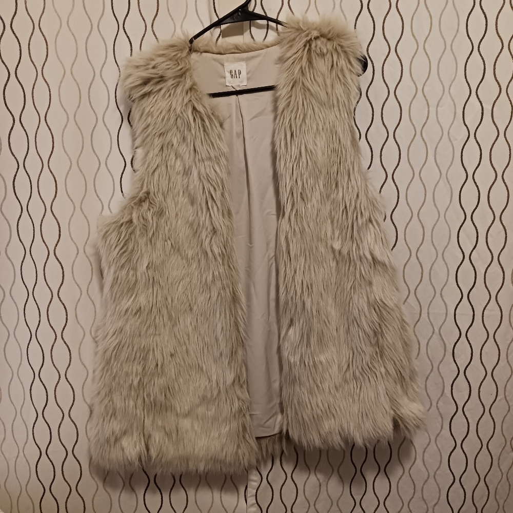 GAP Faux Fur Vest